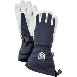 Hestra Womens Army Leather Heli Ski Glove / Navy/White / 7  - Size: 7
