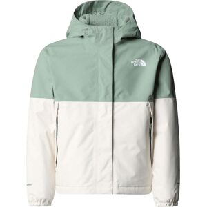 North Face Girls Warm Antora Rain Jacket / Slate Moss/White Dune / L - Size: Large North Face Girls Warm Antora Rain Jacket / Slate Moss/White Dune / L - Size: Large