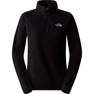 North Face Womens 100 Glacier 1/4 Zip / Black-NPF / XS - Size: Small North Face Womens 100 Glacier 1/4 Zip / Black-NPF / XS - Size: Small