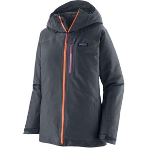 Patagonia Womens Insulated Powder Town Jacket / Smolder Blue w/Orange - Size: Large Patagonia Womens Insulated Powder Town Jacket / Smolder Blue w/Orange - Size: Large