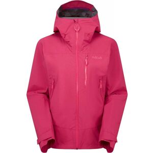 Rab Womens Downpour Mountain Jacket / Watermelon / 16 - Size: 16 Rab Womens Downpour Mountain Jacket / Watermelon / 16 - Size: 16