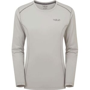 Rab Womens Force LS Tee / Dark Pewter / 14 - Size: 14 Rab Womens Force LS Tee / Dark Pewter / 14 - Size: 14