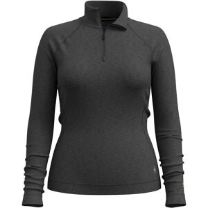 Smartwool Womens Classic Thermal Merino Base Layer 1/4 Zip / Charcoal - Size: Medium Smartwool Womens Classic Thermal Merino Base Layer 1/4 Zip / Charcoal - Size: Medium