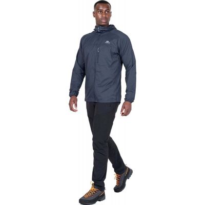 Mountain Equipment Mens Aerofoil Hooded Jacket / Blue Nights / XL - Size: Extra Large Mountain Equipment Mens Aerofoil Hooded Jacket / Blue Nights / XL - Size: Extra Large