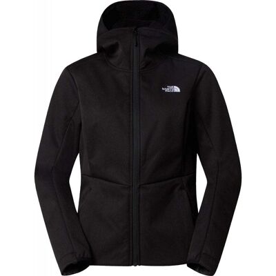 North Face Womens Quest Highloft Softshell Jacket / Black/Heather - Size: Small North Face Womens Quest Highloft Softshell Jacket / Black/Heather - Size: Small
