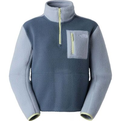 North Face Womens Yumiori 1/4 Zip / Granite Grey/Fr / M - Size: Medium North Face Womens Yumiori 1/4 Zip / Granite Grey/Fr / M - Size: Medium
