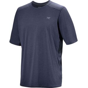 Arc'teryx Arc'teryx Mens Cormac Crew SS Tee / Black Sapphire Heather / XL  - Size: Extra Large