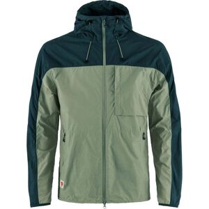 Fjallraven Mens High Coast Wind Jacket / Patina Green/Navy / L  - Size: Large