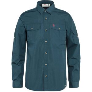 Fjallraven Singi Trekking Shirt LS / Mountain Blue / Small  - Size: Small