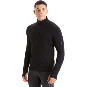 Icebreaker Mens Quantum III LS Zip / Black / M  - Size: Medium