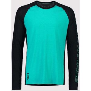 Mons Royale Temple Tech LS / Aqua/Black / S  - Size: Small