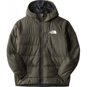 North Face Boys Reversible Perrito Jacket XL / Green/Blk / XL  - Size: Extra Large