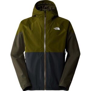 North Face Mens Lightning Zip-in Jacket / Asphalt Grey/ Forest Olive /  - Size: Medium