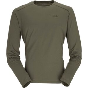 Rab Mens Force LS Tee / Light Khaki / XL  - Size: Extra Large