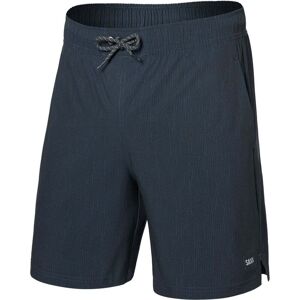 Saxx Multi Sport 2N1 Short / Striation Slub/ Black / L  - Size: Large