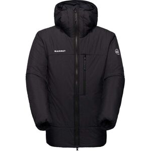 Mammut Mens Rime Pro Belay IN Hooded Jacket / 0001 Black / L - Size: Large Mammut Mens Rime Pro Belay IN Hooded Jacket / 0001 Black / L - Size: Large