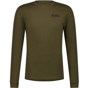 Mons Royale Mens Cascade Merino Base Layer Long Sleeve / Dark Olive / - Size: Large Mons Royale Mens Cascade Merino Base Layer Long Sleeve / Dark Olive / - Size: Large