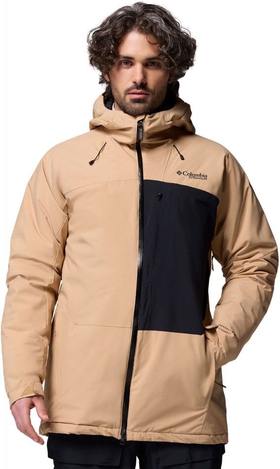 Columbia Mens Winter District III Jacket / Canoe/Black / S - Size: Small