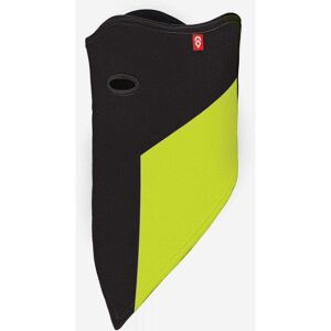 Airhole Facemask 2 Layer Standard / Black/Yellow / S-M  - Size: Small
