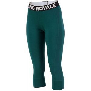 Mons Royale Womens Cascade Merino Flex 200 3/4 Legging  / Evergreen /  - Size: Small