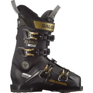 Salomon Womens S/PRO MV 90 W GW / Black/Gold Met/Beluga / 23+  - Size: 23+