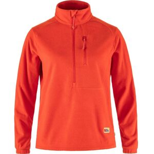 Fjallraven Womens Vardag Lite Fleece / Flame Orange / S - Size: Small Fjallraven Womens Vardag Lite Fleece / Flame Orange / S - Size: Small
