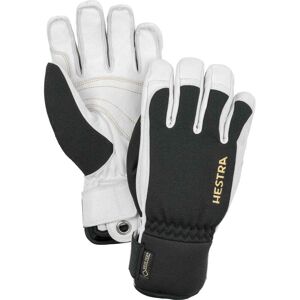 Hestra Army Leather Short GTX Glove / Black/White / 10 - Size: 10 Hestra Army Leather Short GTX Glove / Black/White / 10 - Size: 10