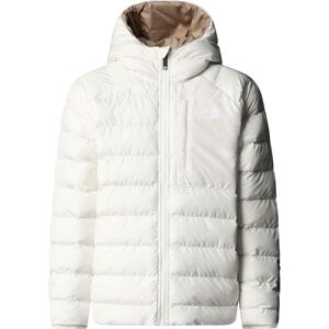 North Face Girls Reversible Perrito Hooded Jacket / White Dune / L - Size: Large North Face Girls Reversible Perrito Hooded Jacket / White Dune / L - Size: Large