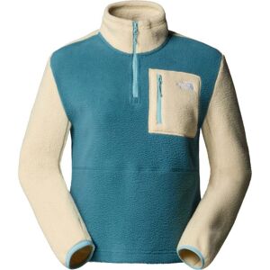 North Face Womens Yumiori 1/4 Zip / Space/Gravel/Blue Eclipse / L - Size: Large North Face Womens Yumiori 1/4 Zip / Space/Gravel/Blue Eclipse / L - Size: Large