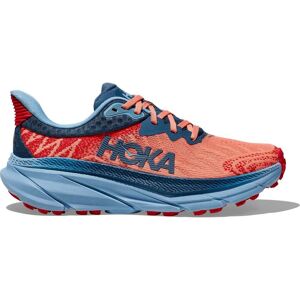 Hoka Womens Challenger ATR 7 / Papaya/Real Teal / 5  - Size: 5