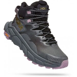 Hoka Womens Trail Code GTX / Black/Grey / 5  - Size: 5