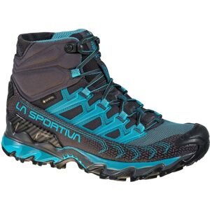 La Sportiva Womens Ultra Raptor II Mid GTX / Carbon/Topaz / 41  - Size: 41