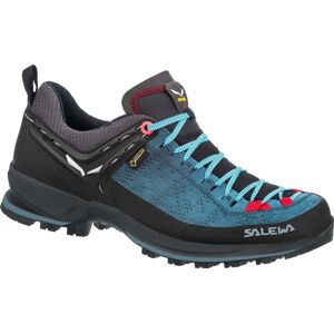 Salewa Womens Mountain Trainer 2 GTX / 8679 / Dark Denim/Fluo Coral /  - Size: 5.5