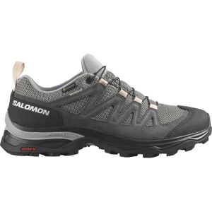 Salomon Womens X Ward Leather GTX / Gull/Black/Ebony / 7  - Size: 7