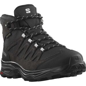 Salomon Womens X Ward Leather Mid GTX / Ebony/Phantom Black / 6.5  - Size: 6.5