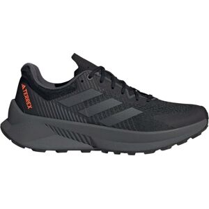 adidas Terrex Mens Soulstride Flow / core black/grey six/impact orange  - Size: 11