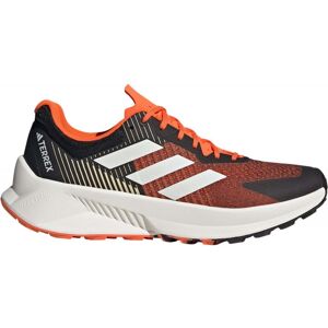 adidas Terrex Mens Soulstride Flow / core black/crystal white/impact o  - Size: 9