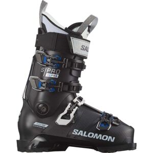 Salomon Mens S/PRO ALPHA 120 EL / Black/White/Race Blue / 25+  - Size: 25+