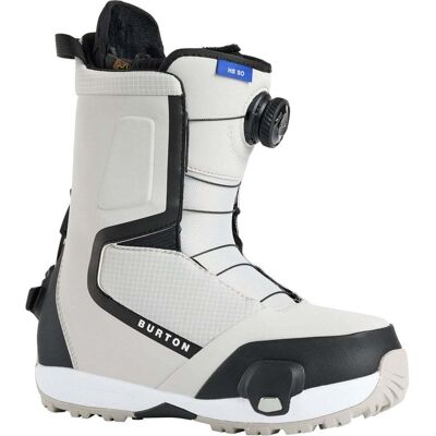 Burton Womens Highshot Step On Snowboard Boots / Gray Cloud / 5 - Size: 5 Burton Womens Highshot Step On Snowboard Boots / Gray Cloud / 5 - Size: 5