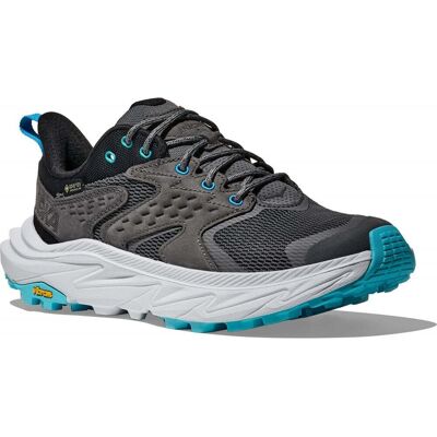 HOKA Womens Anacapa 2 Low GTX / Satellite Grey/Sea Ice / 5 - Size: 5 HOKA Womens Anacapa 2 Low GTX / Satellite Grey/Sea Ice / 5 - Size: 5