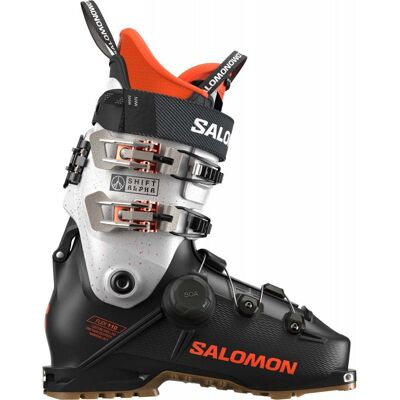 Salomon Mens Shift Alpha BOA 110 / Black/Orange Tiger/Orange Tiger / 2 - Size: 27+ Salomon Mens Shift Alpha BOA 110 / Black/Orange Tiger/Orange Tiger / 2 - Size: 27+