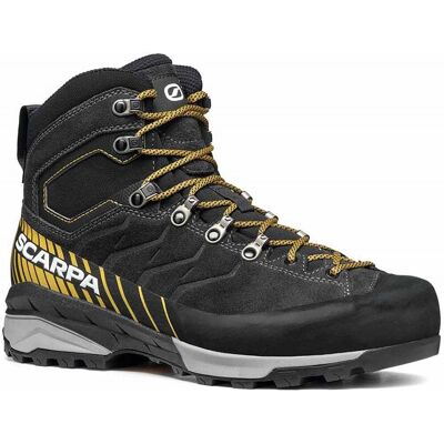 Scarpa Mens Mescalito Trek GTX / Dark Anthracite-Mustard / 46 - Size: 46 Scarpa Mens Mescalito Trek GTX / Dark Anthracite-Mustard / 46 - Size: 46