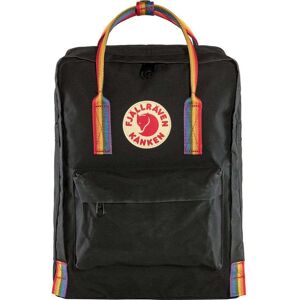 Fjallraven Kanken Rainbow / Black / One  - Size: ONE