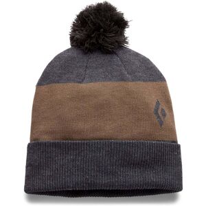 Black Diamond Pom Beanie / Brown/Grey / One  - Size: ONE