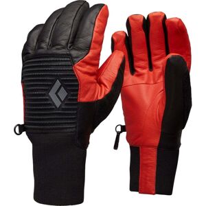 Black Diamond Session Knit Gloves / Black/Red / S  - Size: Small