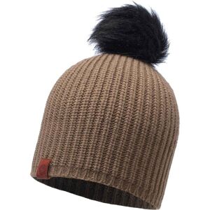 Buff Adalwolf Knitted Hat / Brown / One  - Size: ONE