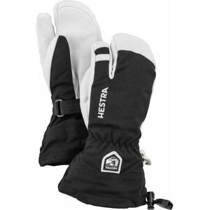 Hestra Army Leather Heli Ski JR 3-Finger / Black / 4  - Size: 4