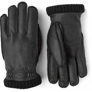 Hestra Deerskin Primaloft Rib / Black / 8  - Size: 8