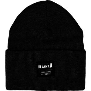 Planks Clothing Turn it up Beanie / Black / ONE  - Size: ONE