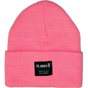 Planks Clothing Turn it up Beanie / Bubblegum Pink / ONE  - Size: ONE